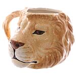 Ceramic Shaped Head Mug - Lion