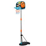 Homcom Kids Height Adjustable Aluminium Basketball Hoop Stand W/ Ball