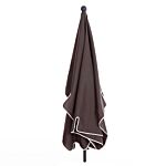 Outsunny Aluminum Umbrella Parasol-brown