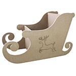 Mdf Santa Sleigh