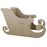 Mdf Santa Sleigh