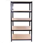 Monster Racking T-rax Metal Storage Shelves, Black, 90cm W, 45cm D