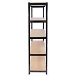 Monster Racking T-rax Metal Storage Shelves, Black, 90cm W, 45cm D