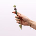 Shiva Lingam Magic Wand - Green Adventurine - Happiness