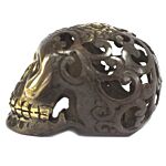 Vintage Brass Skull - Large