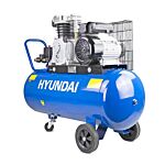 Hyundai 100 Litre Air Compressor, 14cfm/145psi, Twin Cylinder, Belt Drive 3hp | Hy3100p