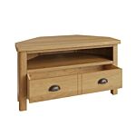 Corner Tv Unit Rustic Oak