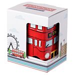 Fun Novelty Ceramic Red Routemaster Bus Money Box