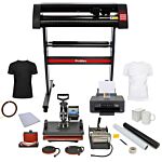 Pixmax Da Vinci Bundle 5 In 1 Heat Press, Vinyl Cutter, Printer