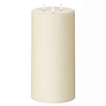 Luxe Collection Natural Glow 6" X 12" Led Ivory Candle
