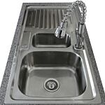 Premium Stainless Steel Kitchen Sink & Padstow Tap