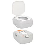 Vidaxl Portable Camping Toilet And Handwash Stand Set