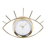 Golden Colour Eye Clock 30cm