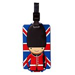 Fun Novelty Union Flag London Guardsman Luggage Tag