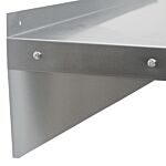 2 X Kukoo Stainless Steel Shelves 1940mm X 300mm