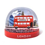 Large Collectable Snow Storm - London Souvenir London Bus