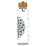 Reusable Glass Water Bottle - Chakra