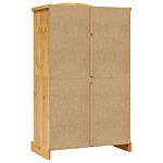 Vidaxl Wardrobe Mexican Pine Corona Range 2 Doors