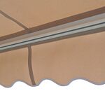 Outsunny 2.95lx2.5m Retractable Manual/electric Awning