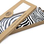 Luxury Lavender Wheat Bag In Gift Box - Zebra