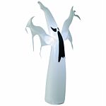 Homcom Next Day Delivery Scary Ghost Inflatable Halloween Scary Ghost Outdoor Decoration With Led Lights 1.2m