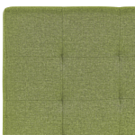 Eu Double Size Bed Green Fabric 4ft6 Upholstered Frame Buttoned Headrest Beliani