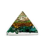 Orgonite Pyramid 3cm Gem Chips And Copper