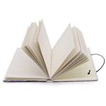 Notebook With Strap - Leaves On The Same Tree