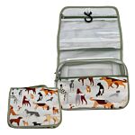 Hanging Make Up Toiletry Wash Bag - Barks Dog