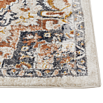 Area Rug Beige 160 X 230 Cm Oriental Distressed Living Room Bedroom Beliani