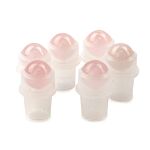 Gemstone Roller Tip For 5ml Bottle - Rose Quartz