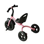 Homcom Ride On Tricycle 3 Wheels Pedal Trike For Ages Over 18 Months Toddlers, Pink