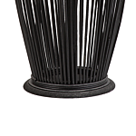 Lantern Black Willow 72 Cm Boho Decor Piece Beliani