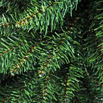 Homcom 1.8m Artificial Christmas Tree Pine Tree W/plastic Stand-green