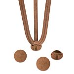 4 X 28" Hairpin Legs - 3 Prong - 12mm - Antique Copper