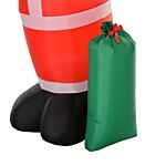 Homcom Inflatable 2.4m Santa Claus