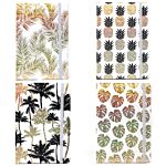 Cool A5 Notebook - Assorted Designs - Golden Tropical