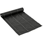 Outsunny 2x50m Gardener Premium Weed Barrier Landscape Fabric Durable & Heavy-duty Weed Block Gardening Mat, Easy Setup & Superior Weed Control