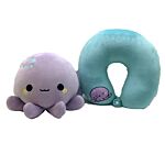 2-in-1 Swapseazzz Travel Pillow And Plush Toy - Wendy The Octopus Adoramals Ocean