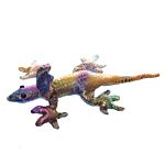 Cute Collectable Frill Neck Lizard Design Sand Animal