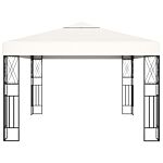 Vidaxl Gazebo 3x4 M Cream Fabric