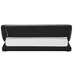 Platform Waterbed Black Faux Leather 4ft6 Eu Double Size With Mattress Accessories Led Illuminated Headboard Beliani