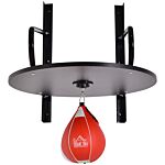 Homcom Pear Fast Boxing Set With Platform Wall Installation, Pump, Accessories Included, 60 X 73 X 80 Cm