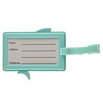 Fun Pvc Luggage Tag - Shark Design