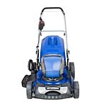 Hyundai 80v Lithium-ion Cordless Battery Powered Lawn Mower 45cm Cutting Width With Battery And Charger | Hym80li460p