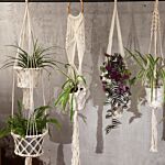 Macrame Pot Holder - Large Pot Holder - Extra Long