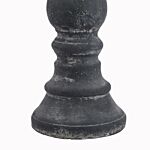 Amalfi Grey Column Candle Holder