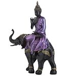 Decorative Thai Buddha - Riding Elephant