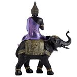 Decorative Thai Buddha - Riding Elephant