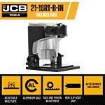 Jcb Router 'inclined' Base Accessory | 21-18rt-b-in